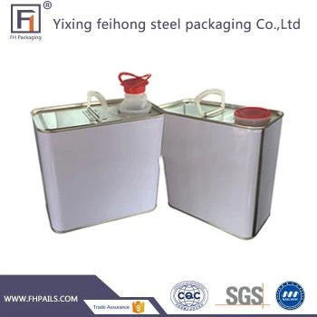 2 Gallon F Style Square Oblong Döner Motor Yağı Döner Kağıt