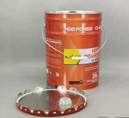 20 litrelik metal kovası ve kapağı esnek kanatlı açık başlı çiçek kapağı