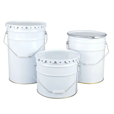 1 Gallon'dan 6 Gallon'a kadar metal mürekkepli teneke kovalar baskı ve ambalaj için BM onaylı