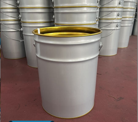 Antirust yuvarlak kazıcı boya kovası Metal Genel amaç özelleştirilebilir tasarım