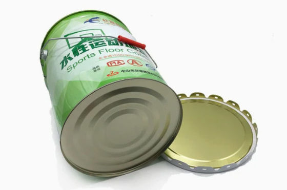 Pas geçirmez 5 galon metal galvanizli kova