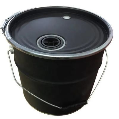 Yuvarlak Gıda Güvenli Metal Kovlar 5 Gallon 0.28-0.42mm