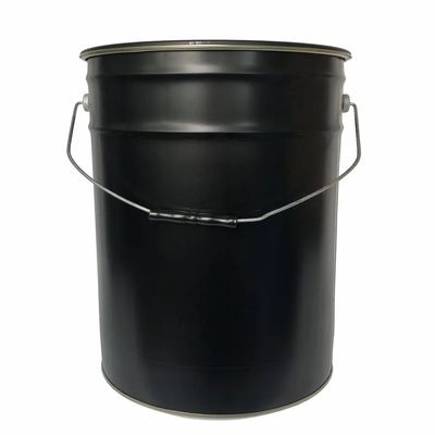 Yuvarlak Gıda Güvenli Metal Kovlar 5 Gallon 0.28-0.42mm