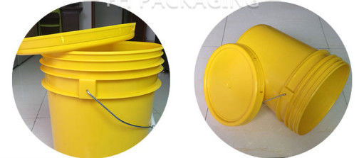 Petrol yağlayıcıları için BM'nin 5 galonluk plastik kovası ve kovaları