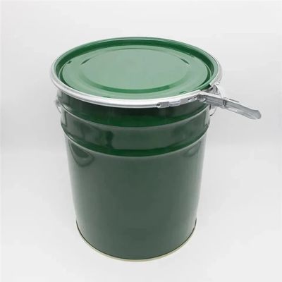 UN Rated 5 Gallon Steel Paint Bucket With Lever Lock Ring Lids (BMM)