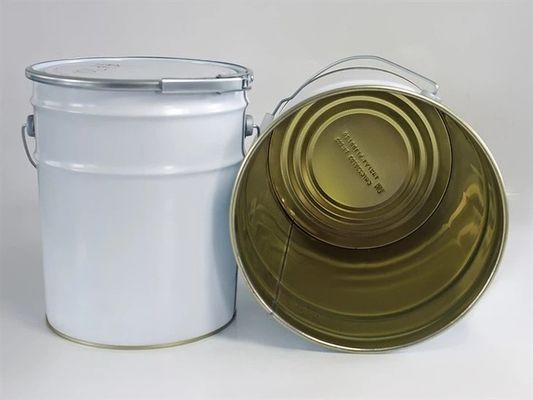 Birleşmiş Milletler Rated Petrol Kimyasalları 5 Gallon Metal Kovlar Korozyona Direnci