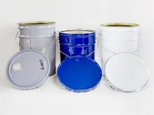 Birleşmiş Milletler Rated Petrol Kimyasalları 5 Gallon Metal Kovlar Korozyona Direnci