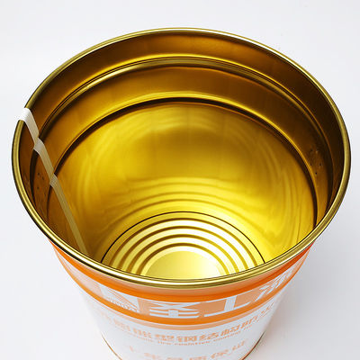 Çelik 5 Gallon Metal Kovlar Yangın Engelleyici Kimyasal Kaplamalar Depolama için