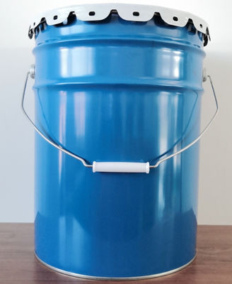 Kimyasallar Açık Başlı Çelik 5 Gallon Epoxy Fenol Döşemeli Boya Kovası