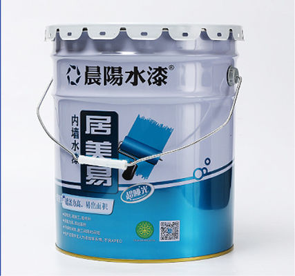 27-30 Ga 5 Gallon Açık Başlı Çelik Kova Açık Pas Engelleyici