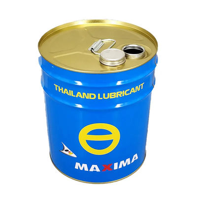 20L Fenolik Kapalı Çelik Metal Kovası Yağ Depolama İçin Kapaklı Ve Kapaklı