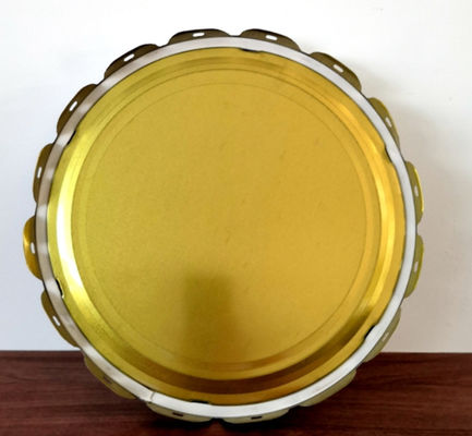 Açık başlı 16L yağlama yağı metal kovası ve kapağı BM onaylı