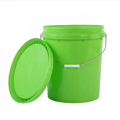 Birleşmiş Milletler tarafından onaylanan yeşil renkli 16 litrelik yağ plastik kovalar