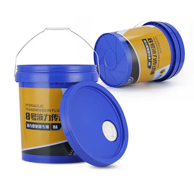 Hidrolik Yağ Plastik Kovası Konteynerler 5 Gallon Rieke Flex Spout ile