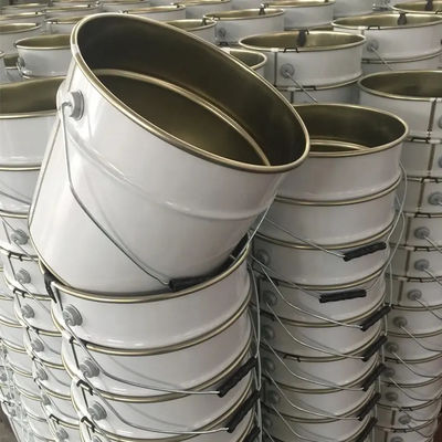 Kahve çekirdeklerinin depolanması ve taşınması için 5 galonlık gıda güvenli metal kovalar