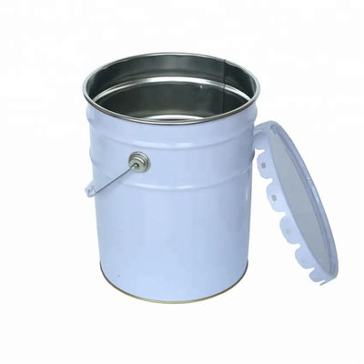 Gri Çelik 26 24 Ga Açık Başlı 5 Gallon Boya Kovası