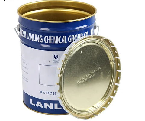 Mürekkep Depolama için BM'nin Onayladığı Altın Fenol Kaplı Metal Kovlar