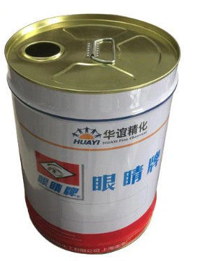 Sıkı Başlı 5 Gallon Metal Kovlar Altın Fenol Kaplı