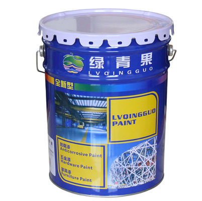 Tinplate Chemicals Solvent Bucket 1-6 Gallon 0.32-0.42mm