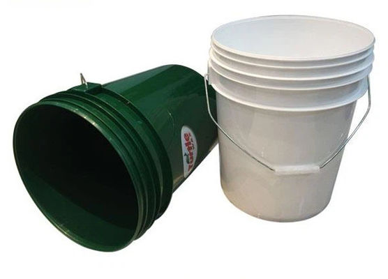 Gıda Güvenli UV Dirençli Plastik Kovak Konteynerleri Özel Baskı ve Kapak Üzerinde Kapat