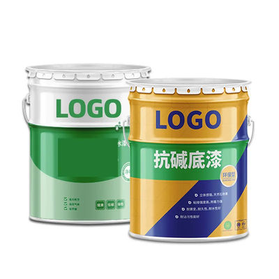 Kaldırılabilir kapağı olan 5 gallon yuvarlak çelik kovası Yüklenebilir ve dayanıklı