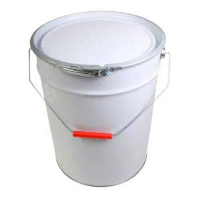 20L su geçirmez mürekkep kovası dayanıklı kaplama ve kolay depolama için metal kolu ile