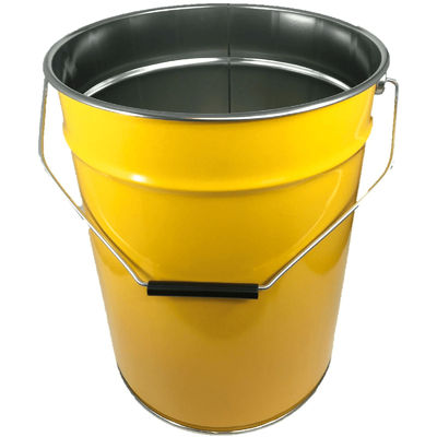 20 L Açık Başlı Metal Kovlar Asfalt Paketleme İçin