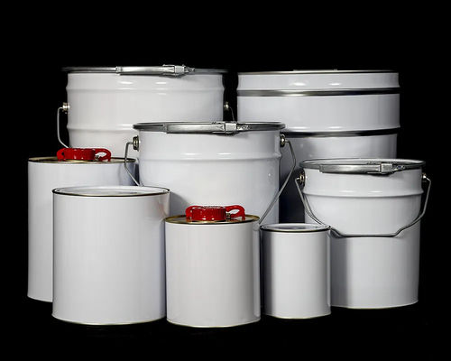Metal ve teneke kovalar 5ltr'den 25ltr'a kadar